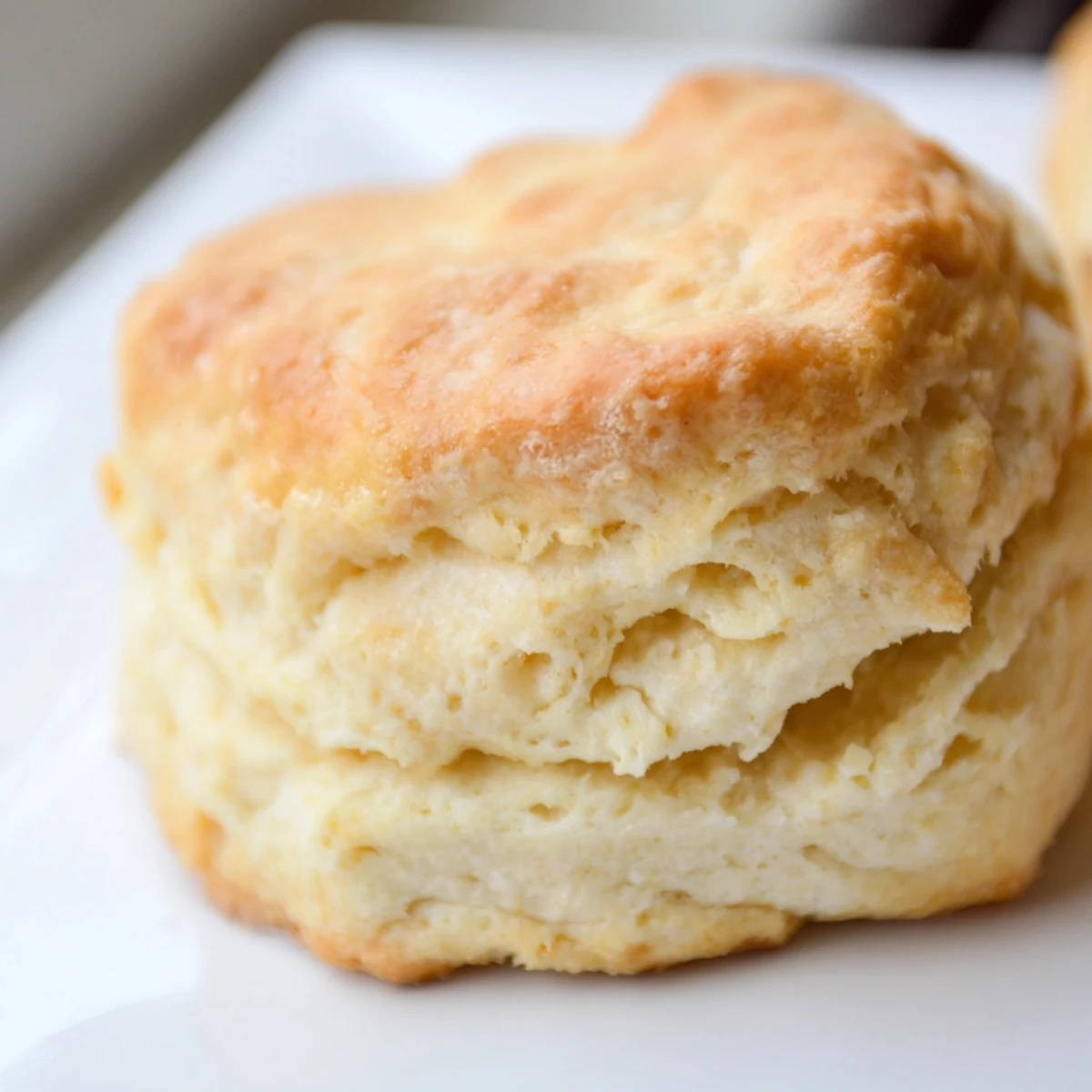 Rustic Southern Style Buttermilk Biscuits on a baking sheet, ready to be enjoyed at breakfast.