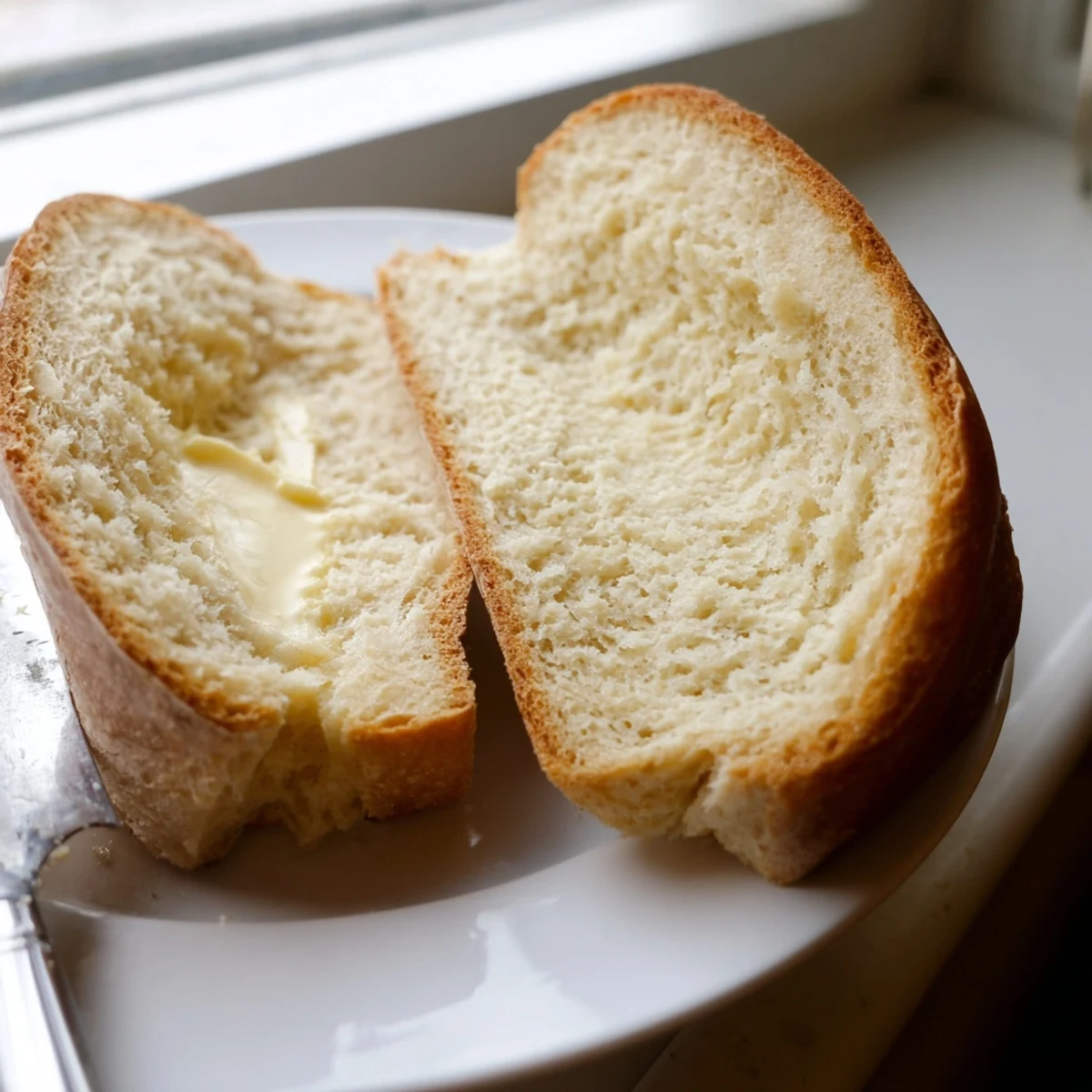 No oven needed for this fluffy stovetop bread, freshly cooked in a covered skillet