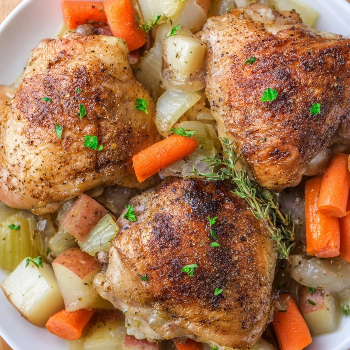Slow Cooker Chicken Dinner