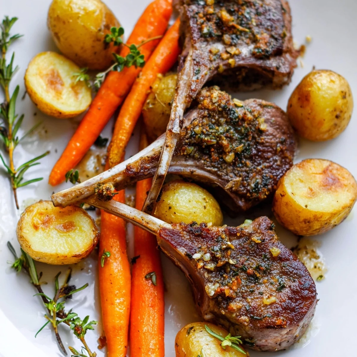 Easter Dinner On A Sheet Pan