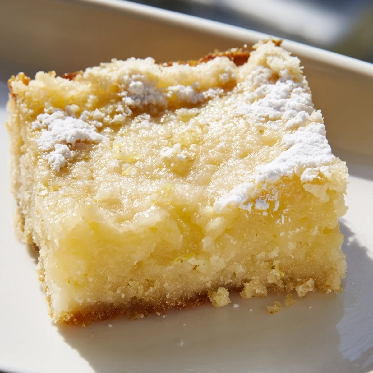 Lemon Gooey Butter Cake