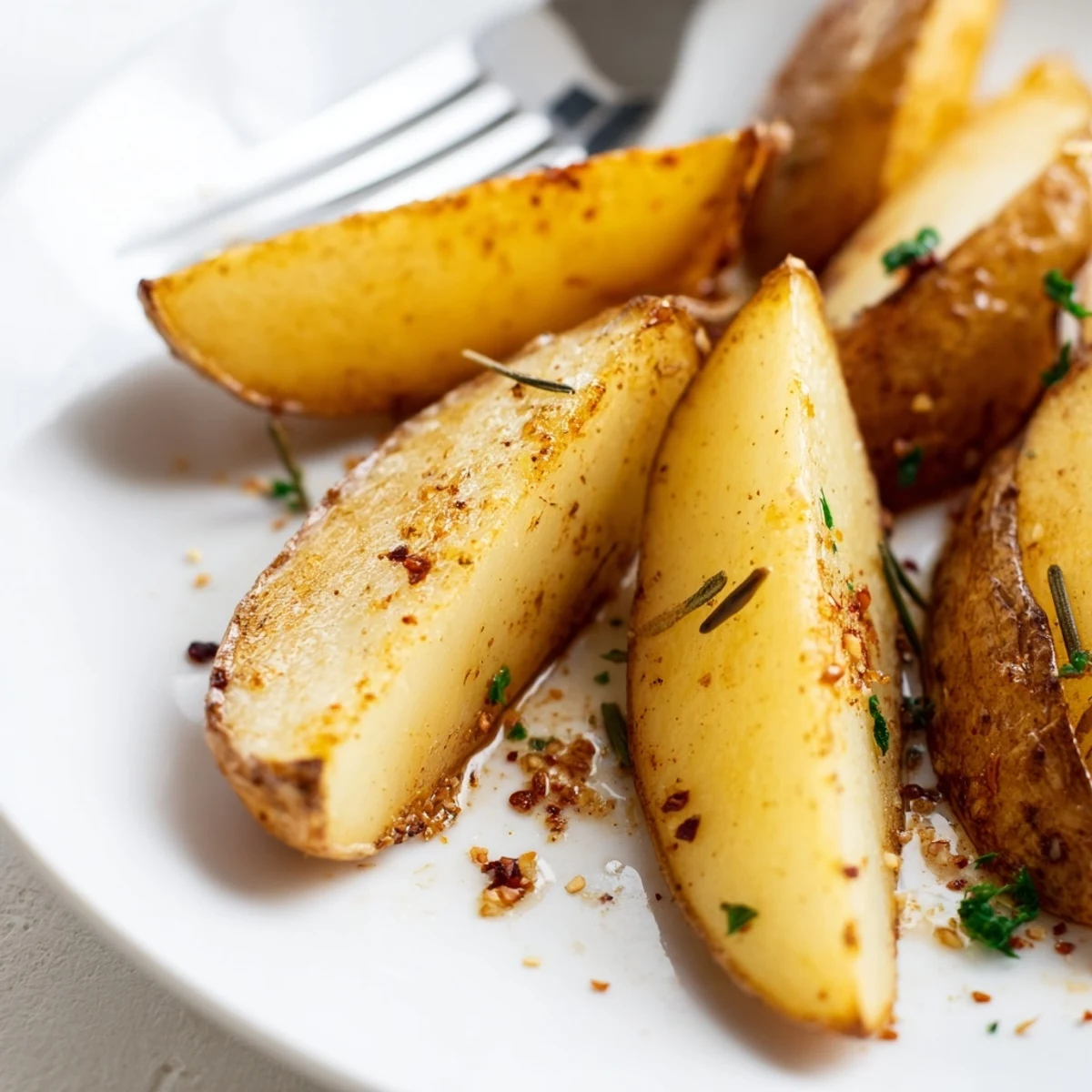 Crispy-skinned Potato Wedges served hot with ketchup and garlic aioli