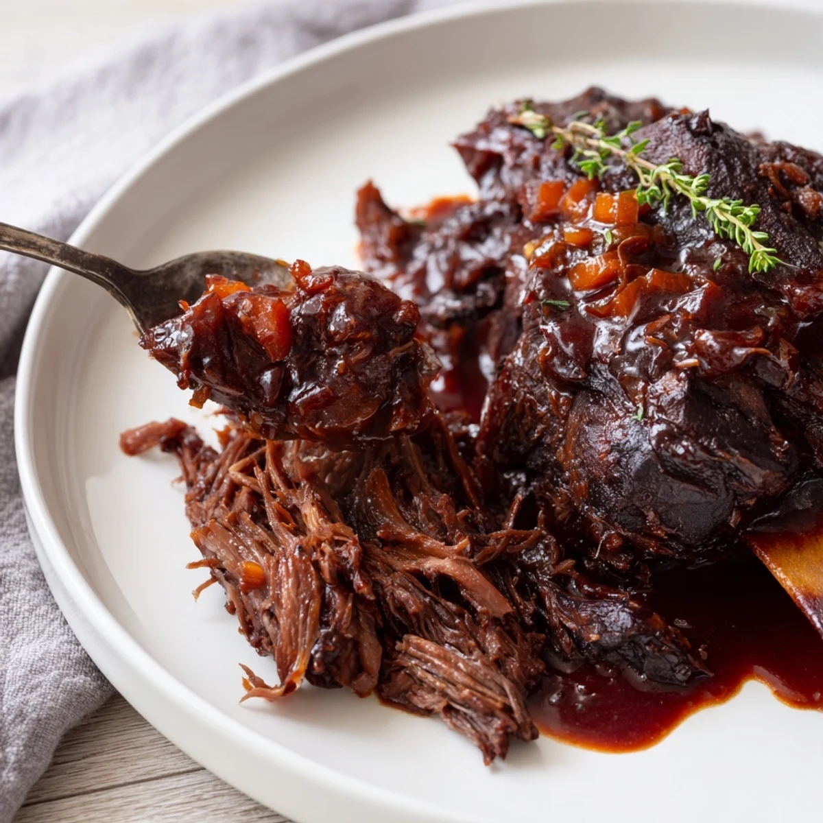 Tender Oven Braised Beef Ribs