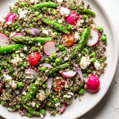 Spring Vegetable Quinoa Salad